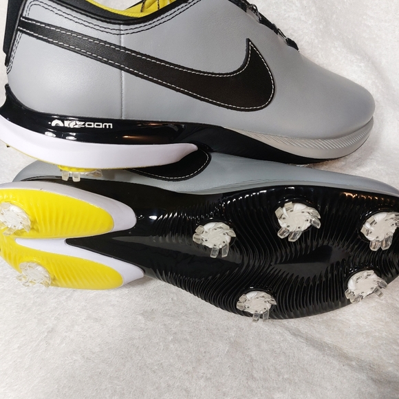 Nike Air Zoom Victory Pga Tiger Golf Tour Grey Shoes Dj6569 Mens - Picture 3 of 4